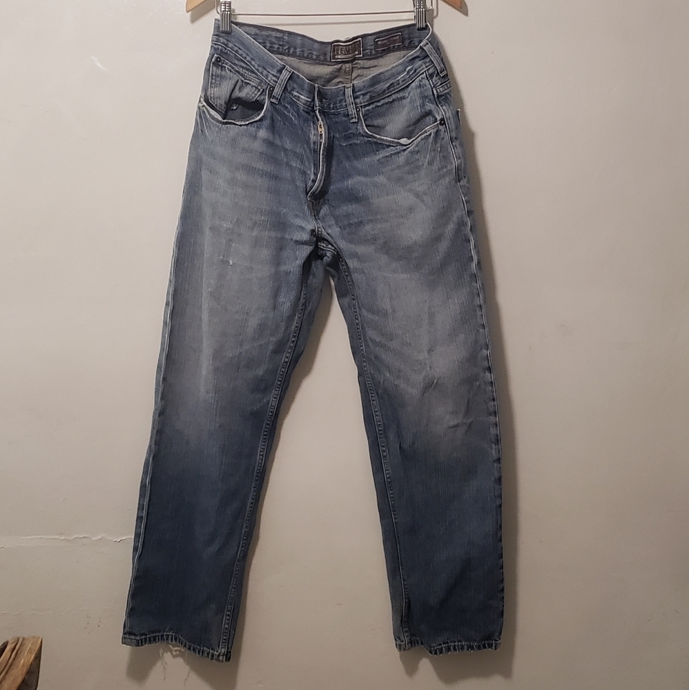 Levi Strauss Relaxed Straight 559 34×32 Mens Jeans
